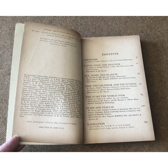 Vintage 1943 WWII Shipboard Science Ocean Transport SC Book The Infantry Journal - Picture 3 of 16